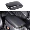Armrest Box Panel Trim Cover For Jeep Grand Cherokee /Durango 11-20 Carbon Fiber