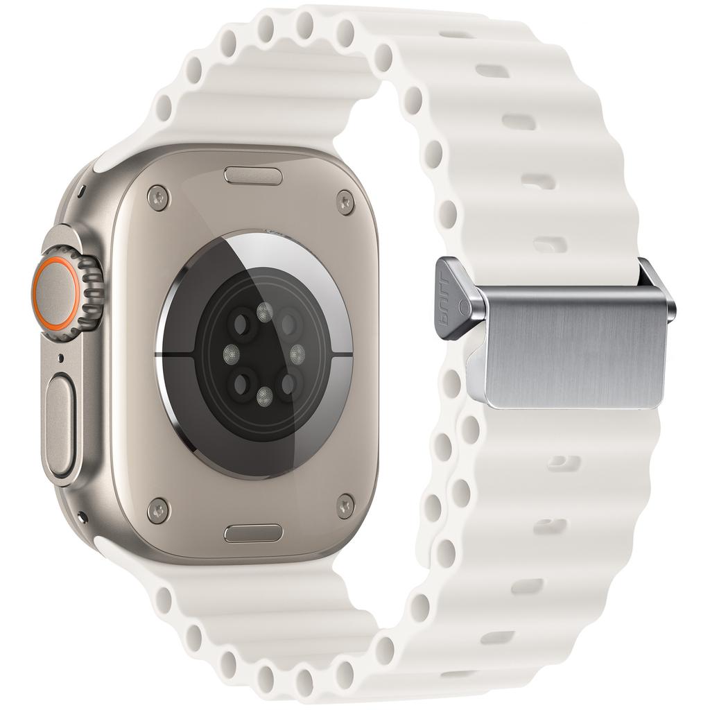 Silicone Band for Apple Watch Compatible with Ultra 2/10/9/8/7/6/5/4/SE | 38/40/41/42/44/45/46/49mm Soft Sweatproof Wristband