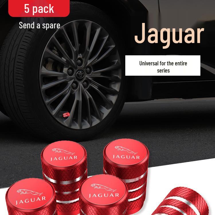 Krytky ventilků pneumatik Jaguar pro XEL, XFL, F-Pace, F-Type, XJ, E-Pace