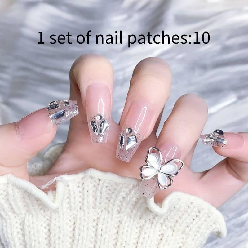 Handmade Nail Wear Fashion Casual Simple Exquisite Classic Nail Patch Style