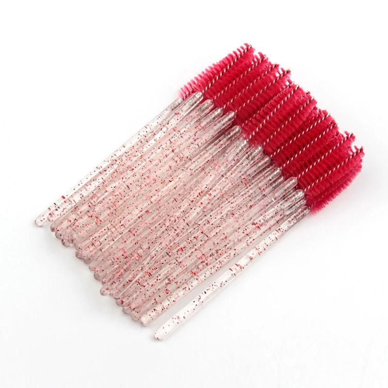 Eyelash Brushes False Eye Lashes Extension Tools Eyebrow Brush Mascara Wands Applicator Spoolers Lashes Cosmetic Tool