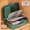Certificate Storage Box Bag Large Capacity Household Family Certificate Document Special Storage Organization Box