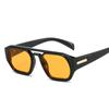European American Style Sun Glass for Men Pilot Shape Double Bridge Sunglasses Women European American Men Sun Glasses