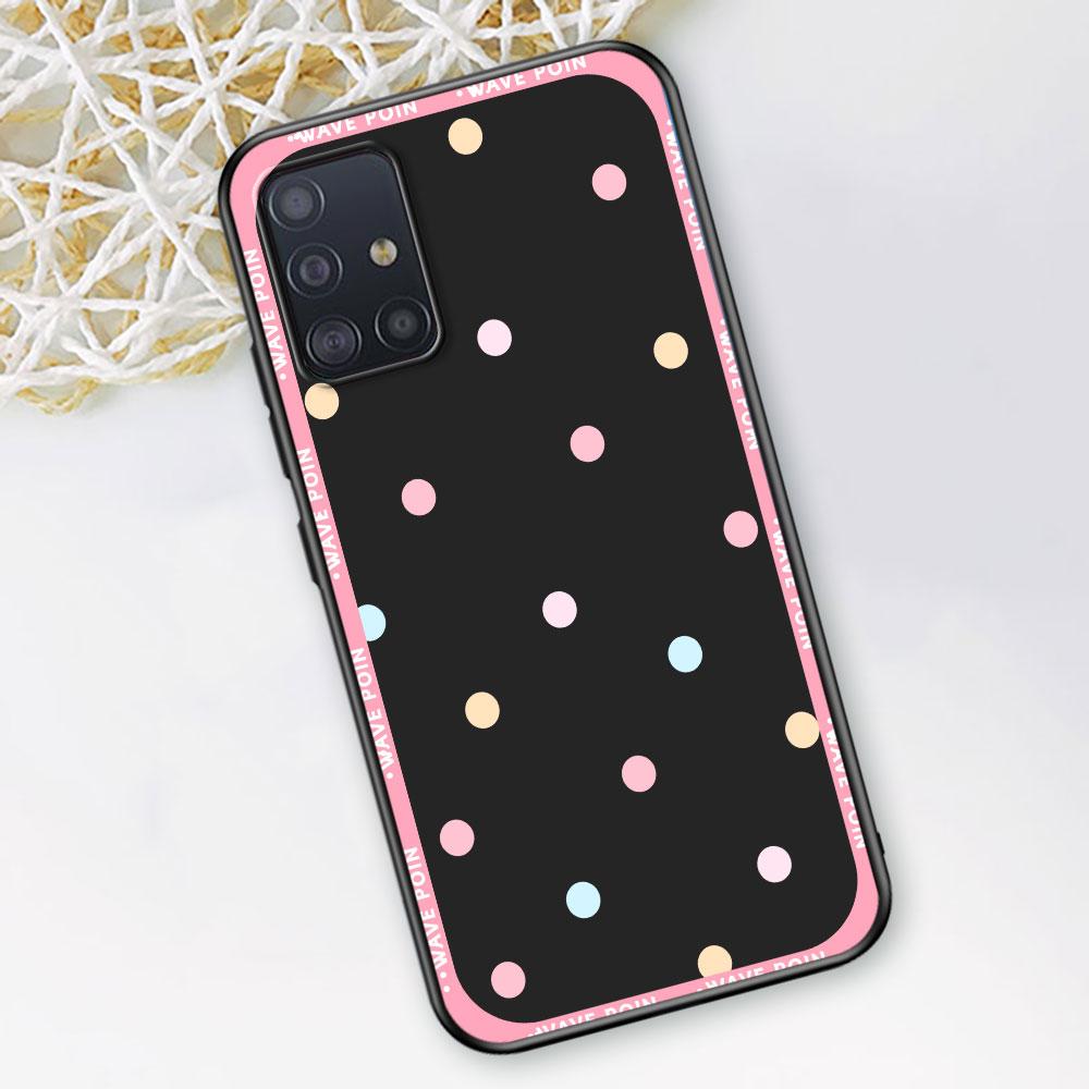 

Красочный милый чехол с принтом Wave Poin для Samsung Galaxy A53 A14 A12 A54 A24 A22 A41 A52 A21s A22 A31 A33 A51 A11, чехол из ТПУ для телефона Samsung A13 4G