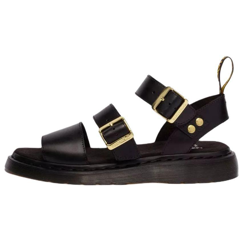 Dr. Martens Gryphon Atlas Minimalist Comfortable Slide Sandals Unisex Sandals Black 42329001 36