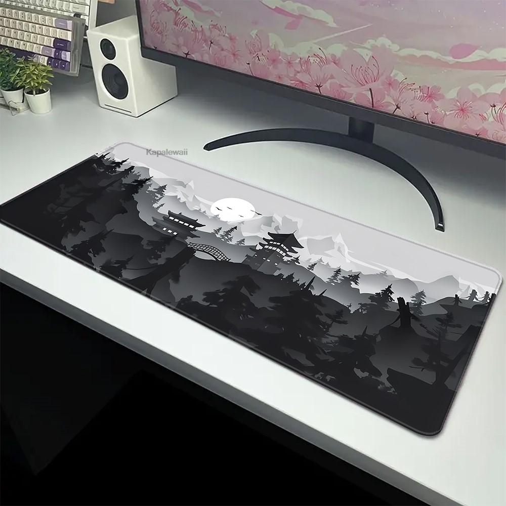 Waldlandschaft Matte Mauspads Gamer Büro Matte Mauspad Gaming Zubehör Schreibtischmatte Kunst Tastaturmatten 900x400 Mauspads Firma