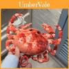 Emperor Crab Plush Keychain With Soft Short Pile For Bag And Sofa Decor