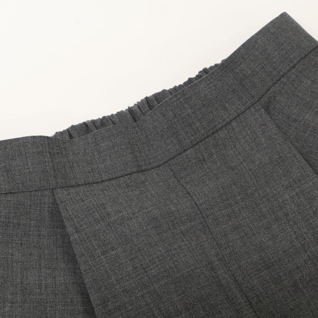 ENFOLD [Excellent Condition/22 Stainless Steel] 300FS131-2530 Wool Trousers with Elastic Jodhpur Pants/ Bottoms 36 grayUsed