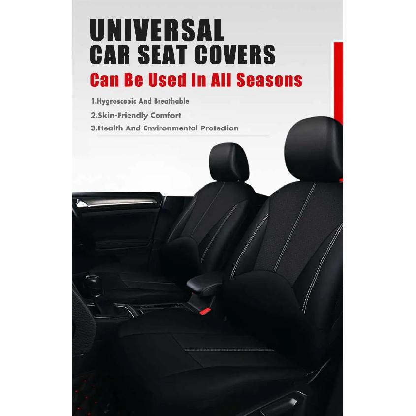 Universele Autostoelhoes Beschermer PU Leer Auto Accessoires Stoelhoezen Interieuronderdelen Kussen Gereedschap Voor SUV Sedan Hatchback