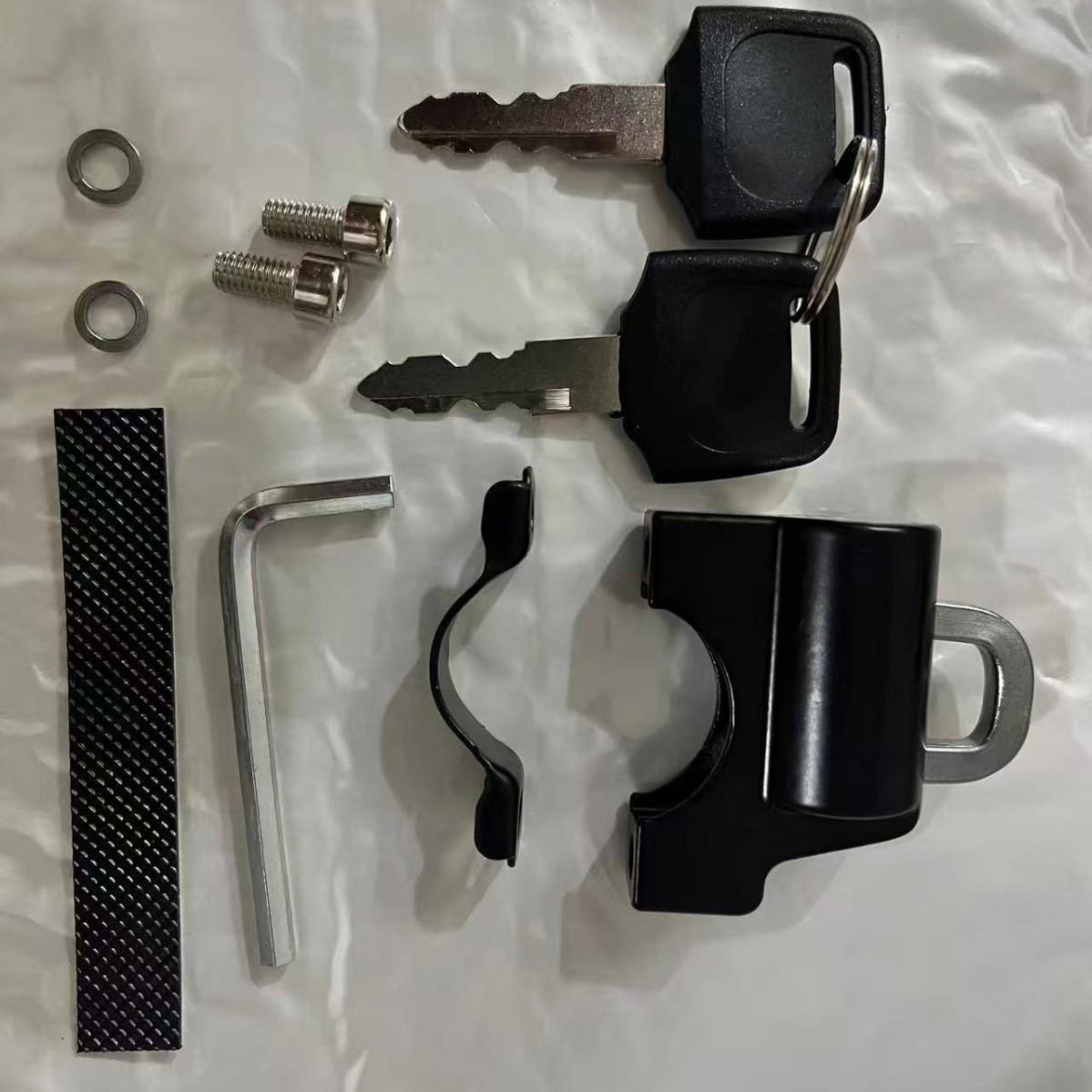 

Compact Anti-Theft Electric Motorcycle Helmet Lock Helmet Lock чёрный