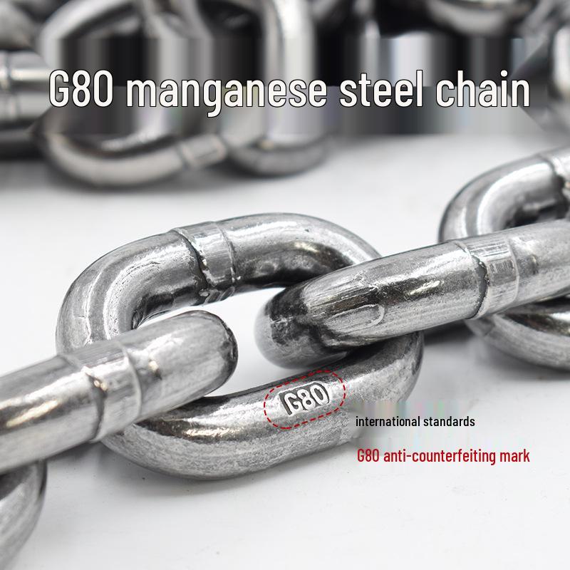 Complete Lifting Chain Sling with Hooks for Mining and Rigging