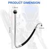 ABJI-Spray Paint Machine Compatible Stainless Steel Suction Hose Fit For Graco 390 395 490 495 595 And Tongshan T300 500