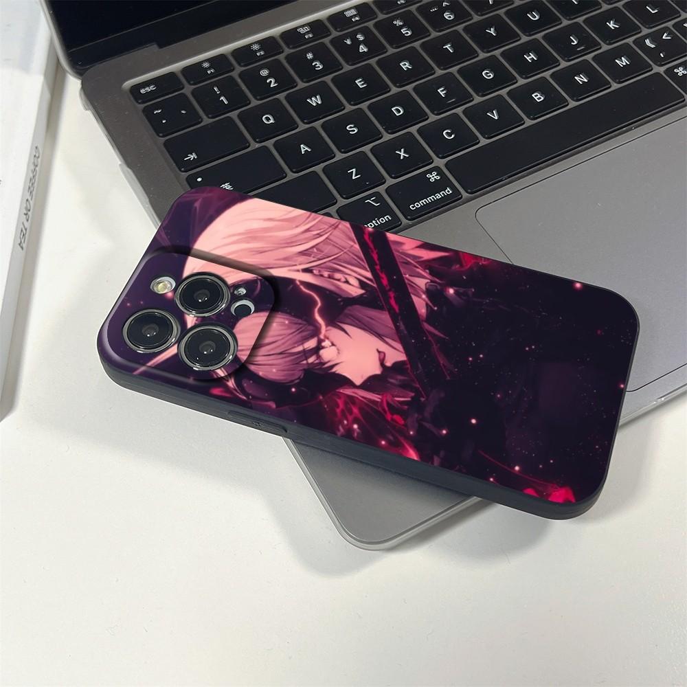 Jeanne D'Arc Alter Fodral FÖR IPhone 15 14 11 12 Pro 8 7 15 Plus 13 Pro MAX XR XS MINI SE 2020 Svarta Fodral