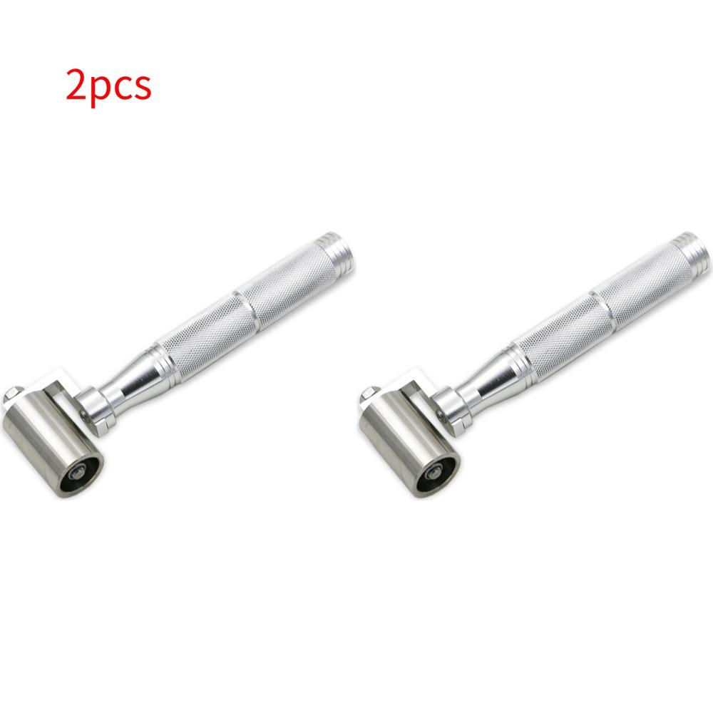 40mm Steel Flat Pressure Roller For Wallpaper Gaps DIY Wallpaper Seam Rolling Tool Paint Plate Hand Wheel Roller Wheel 1/2/3/4/5