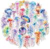 Illusion Jellyfish Stickers 30 Sheets Transparent Hologram Silver Foil Marine Scrapbook Suitable for Diaries Laptops Crafts Notebooks