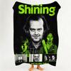 Movie T The S Shining  Flannel  Blanket Suitable for Sofa Living Room Bedroom