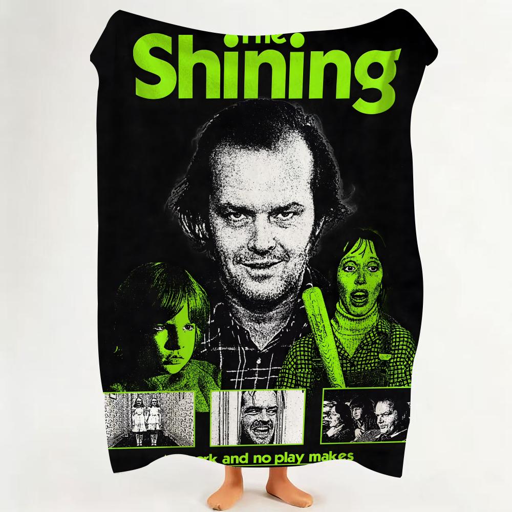 Movie T The S Shining Flannel Blanket Suitable for Sofa Living Room Bedroom