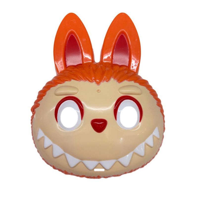 1 Stück Kinder Rab Maske Plastikmaske Halloween Cos Verkleidungs-Requisiten