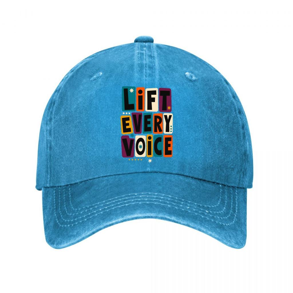 Bold Unity Letter Block Message New Vintage Washed Cotton Baseball Cap Sun Hats