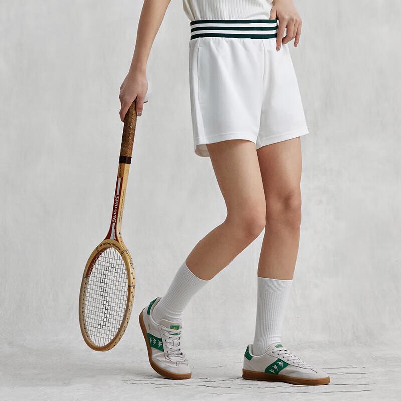 Kappa Women s K0E42DY01D Retro Color-block Shorts L