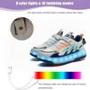 Children's Charging Four-wheel Walking Shoes Girls 2025 New Two-wheel Skates with Lights LED Light-emitting Shoes Roller Skates