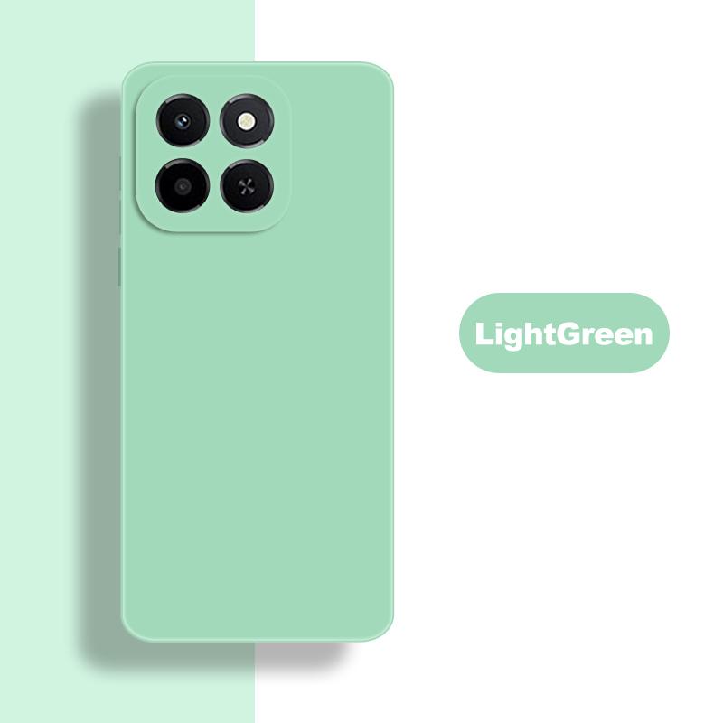 

For Honor X6c Case Honor X6c Cover Soft Liquid Silicone Durable Bumper Shield Protective Back Phone Cases For Honor X6c Funda Honor X6c