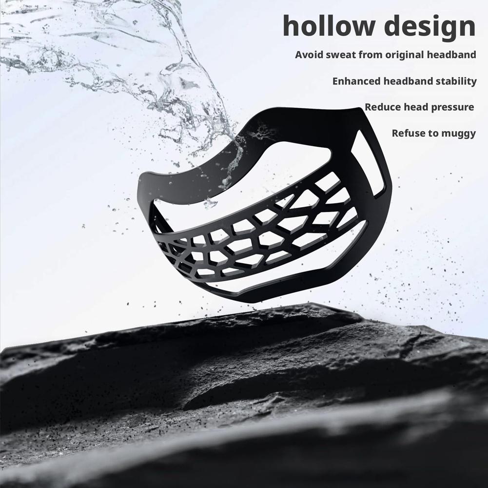 Für Meta Quest 2/ 3/ 3S/ Vision Pro TPU Kopfband, Reduziert den Kopfdruck, Starker Halt, Atmungsaktiv, Ersatz-Kopfband
