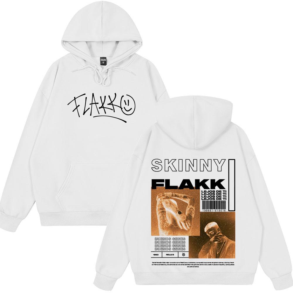 Rapper Rels B Skiny Flakk Album Gothic Hoodies Men Women Fashion Hip Hop Hooded Sweatshirts Oversized Long Sleeve Pullovers