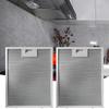 2Pcs aluminum Cooker Hood Filters Metal Mesh Extractor Vent Filter Kitchen Tools for Home Kitchen Restaurant Exhaust System
