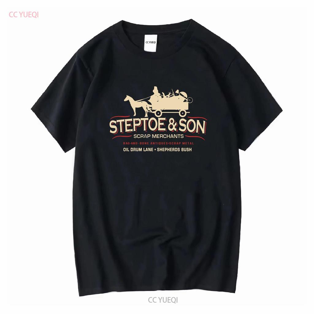 Steptoe Son Inspired T shirt Retro 60s 70s Film TV Comedy Fan long or short sleeves vintage Washed Comfortable Casual fashion