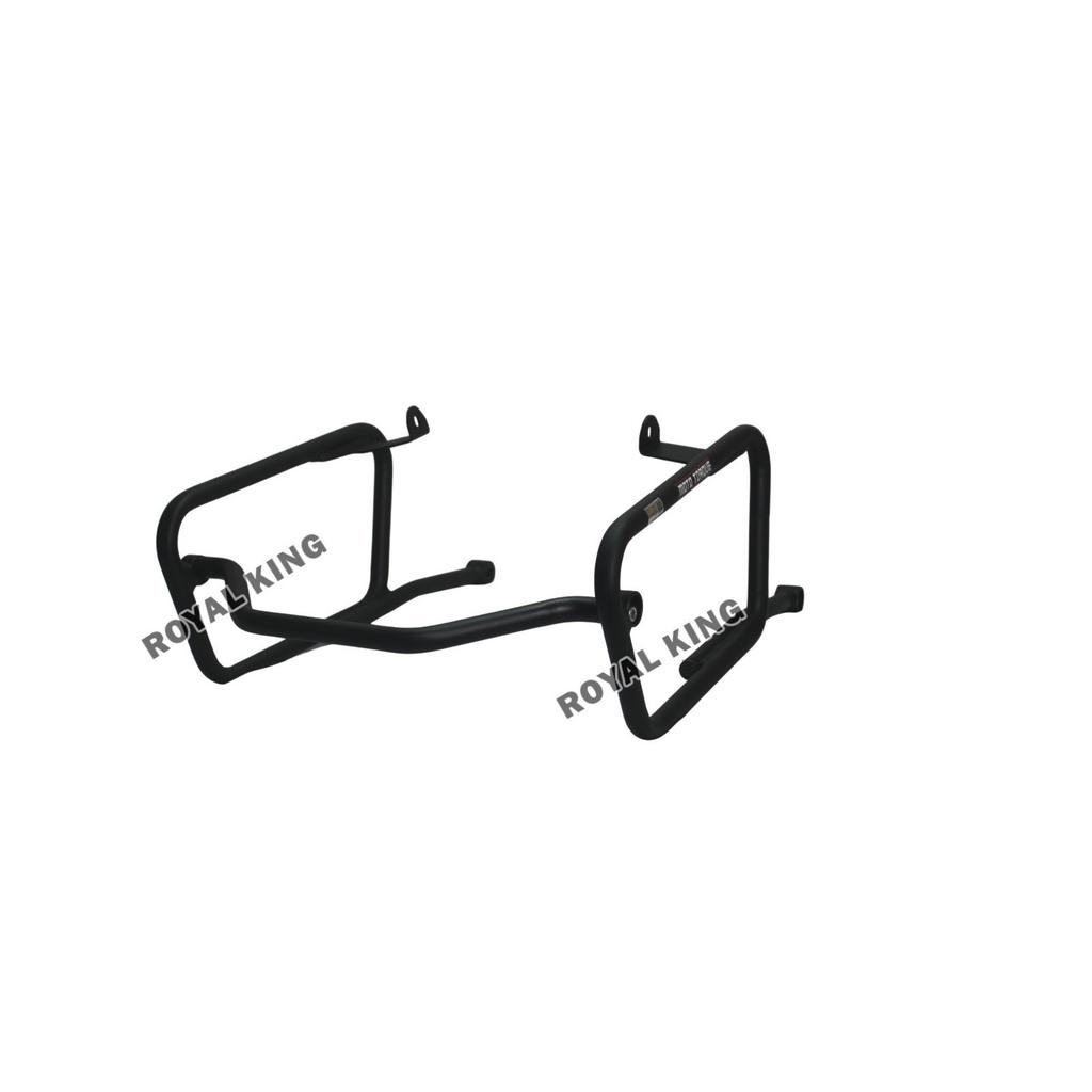 Soporte de sillín negro "Apto para TVS Apache RTX 300"
