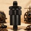 Car Oil Filter 30 Micron Aluminum Alloy Inline High Performance Oil Filter For Road Trip Auto Repair Automotive System Engine