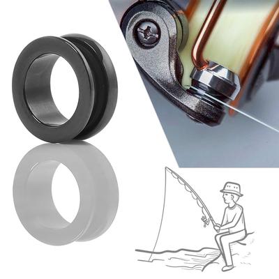 Smooth Ceramic Decrease Friction Ceramic Fishing Line Roller For Spinning Fishing Reel Fishing Reel Accessory Fishing Tool