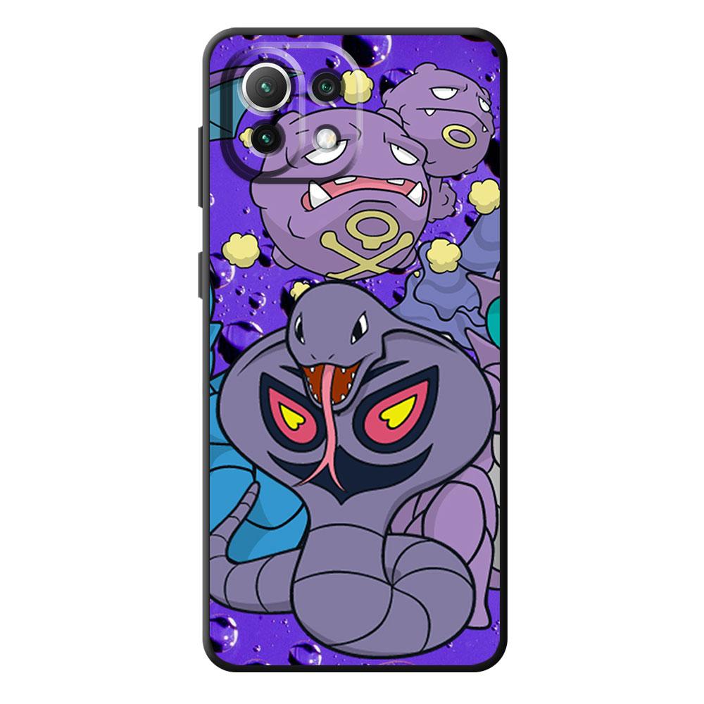 

Чехол Pokemon Gengar для Xiaomi Mi 11 Lite 12X 12 Pro 10T 11T 11i 10 12S 10S 11X 11XPro 10TPro TPU Soft Phone Coque Cover Xiaomi Mi 11