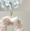 Dolce Porta Carte Peluche Fai da Te con Nastro Anime Pizzo Custodia per Fotocard Lolita Espositore Idol Custodia Protettiva per Foto Carte