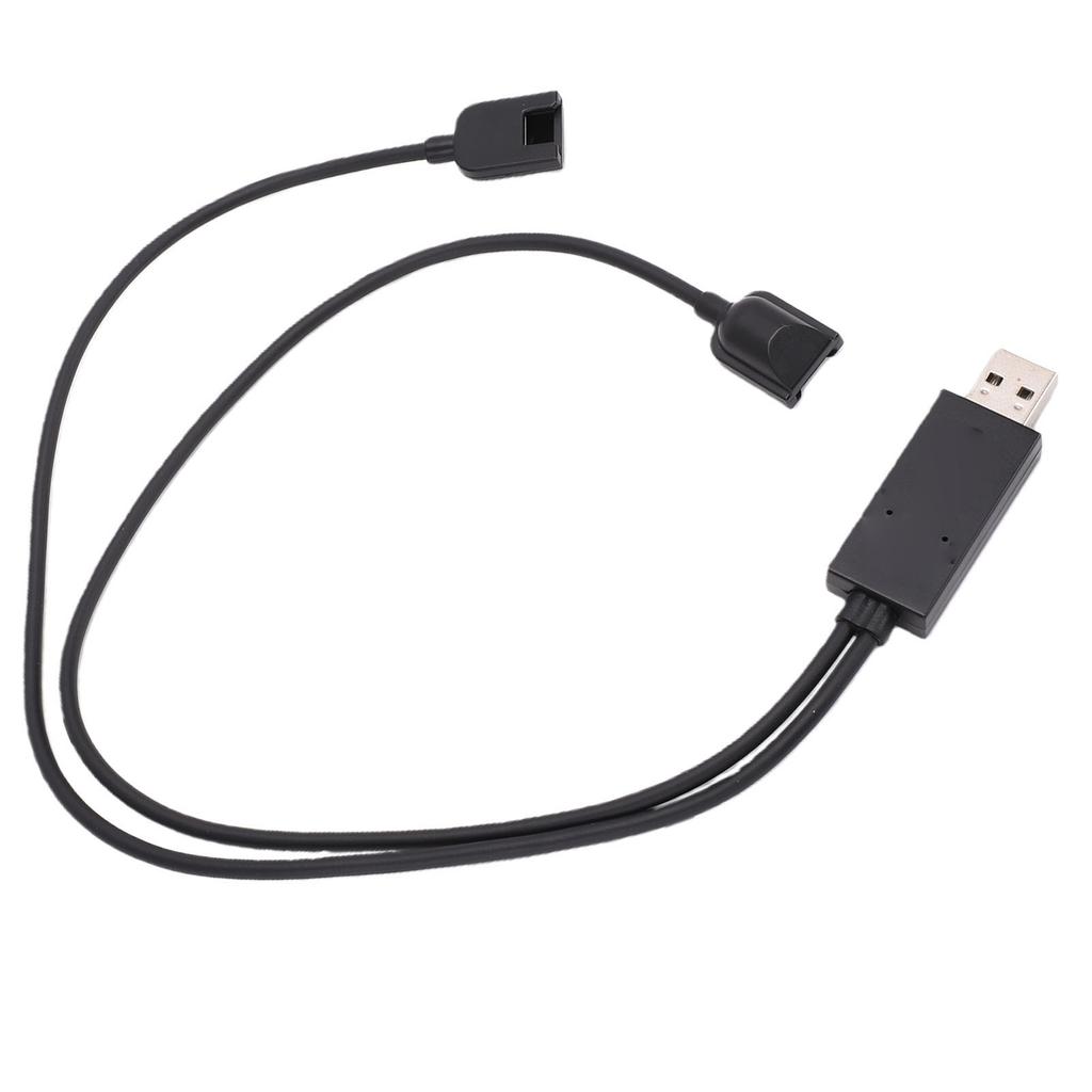 Charger Cable Fit for Switch Controller Charging Cord with Sturdy Connectors LED Indicator USB A Input