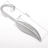 Simple Round Oval Metal Bookmarks Creactive Geometric Book Marks Reading Aid Tools Student Stationery Souvenir Gifts