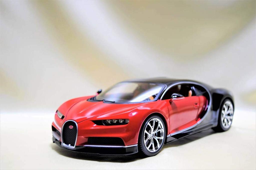 Maisto scale rare Bugatti Chiron red Bugatti Chiron Common Set [Common Set] 1/18