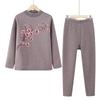 YUZHAOLIN Women's Plus Size Thickened Thermal Underwear Set