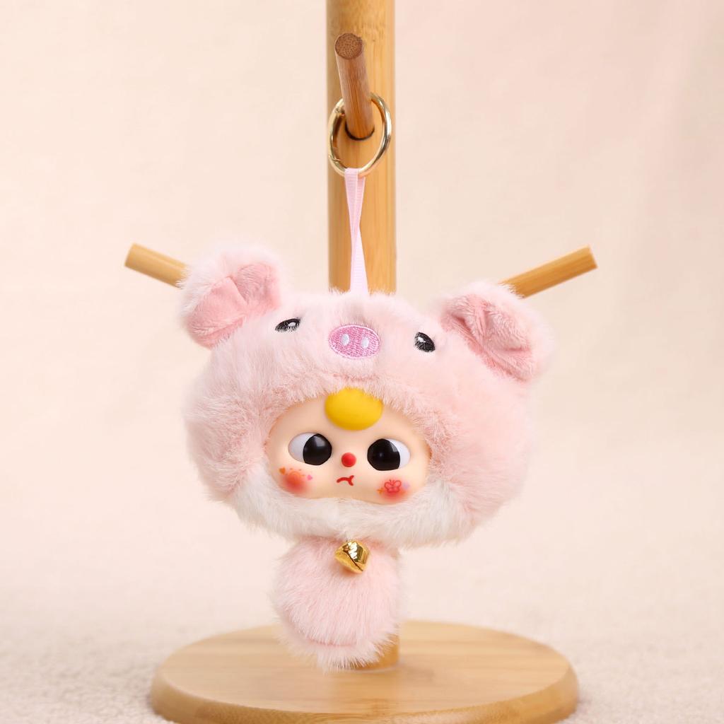 Niedliche Vinylpuppe Plüschtier Baby drei Jahre alt verwandelte sich in Tierpuppe Puppe Großhandel Geburtstagsgeschenk Mädchen