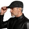 Autumn and Winter Small Plaid Forward Hat Men's and Women's Casual Retro Hat Warm Beret Comfortable and Versatile Director Hat
