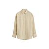 Su Mei Hui Women's Striped Satin Shirt - Spring/Summer 2026 Collection, TOT Style Commute Long Sleeve Top