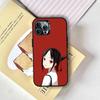Kaguya-sama Kaguya Shinomiya Phone Case For iPhone 17,16,15,14,13,12,11 Plus,Pro Max,XS,Colorful Silver Phone case Funda Cover
