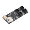 USB 3.2 GEN1 19Pin To Dual 19Pin Expansion Card 19pin To Dual 19 Pin Front Panel Header Splitter Adapter