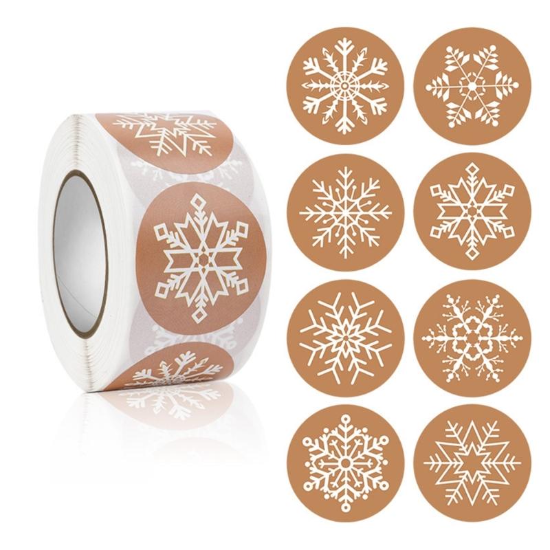 

500 рождественских наклеек Рождественские этикетки Наклейки для запечатывания подарков Самоклеящиеся наклейки для подарочной упаковки Рождественские принадлежности