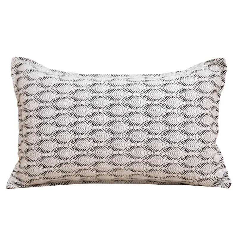 

Легкая роскошная наволочка для дивана в античном стиле для гостиной, черно-белая наволочка с изображением гепарда