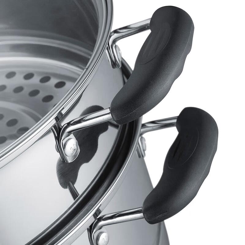 

Supor 304 Stainless Steel Double Layer Steamer Pot
