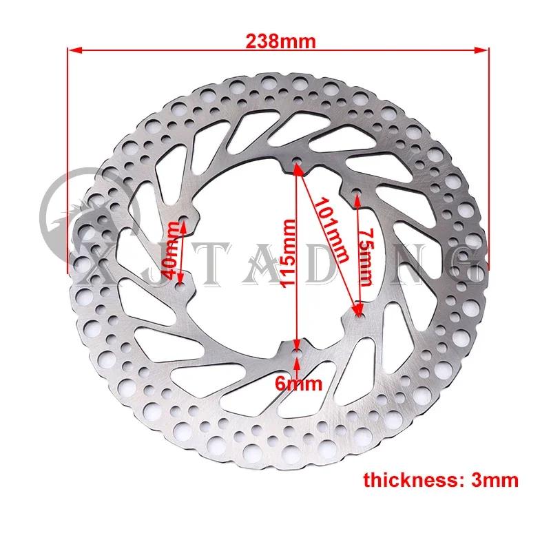 

Motorcycle 240MM Brake Disc Retro Rotor Disc For CR 125 CRF 250 CRF 450 E R X 2002-2008 Front Rear Brake Disc Accessories Front