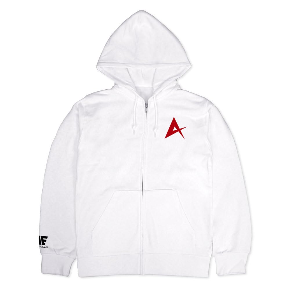 [Official] COSPA Mobile Suit Gundam: Char s Counterattack RX-93 Nu Gundam Zip Hoodie, White, Size M