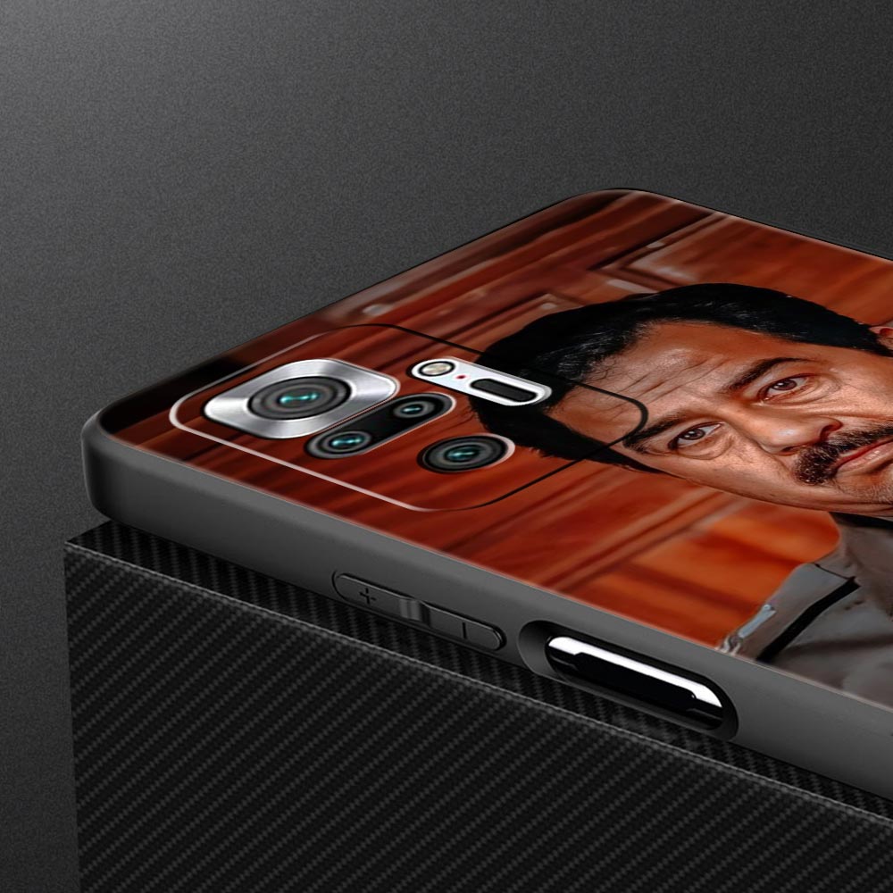 Arabic Iraq Saddam Hussein Phone Case For Xiaomi Redmi Note 14 13 5G 10 11 12 Pro Plus 4G 14C 13C 12C 10C Black Cover